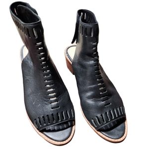 Loeffler Randall Mercy Peep Toe Boot Size 8B